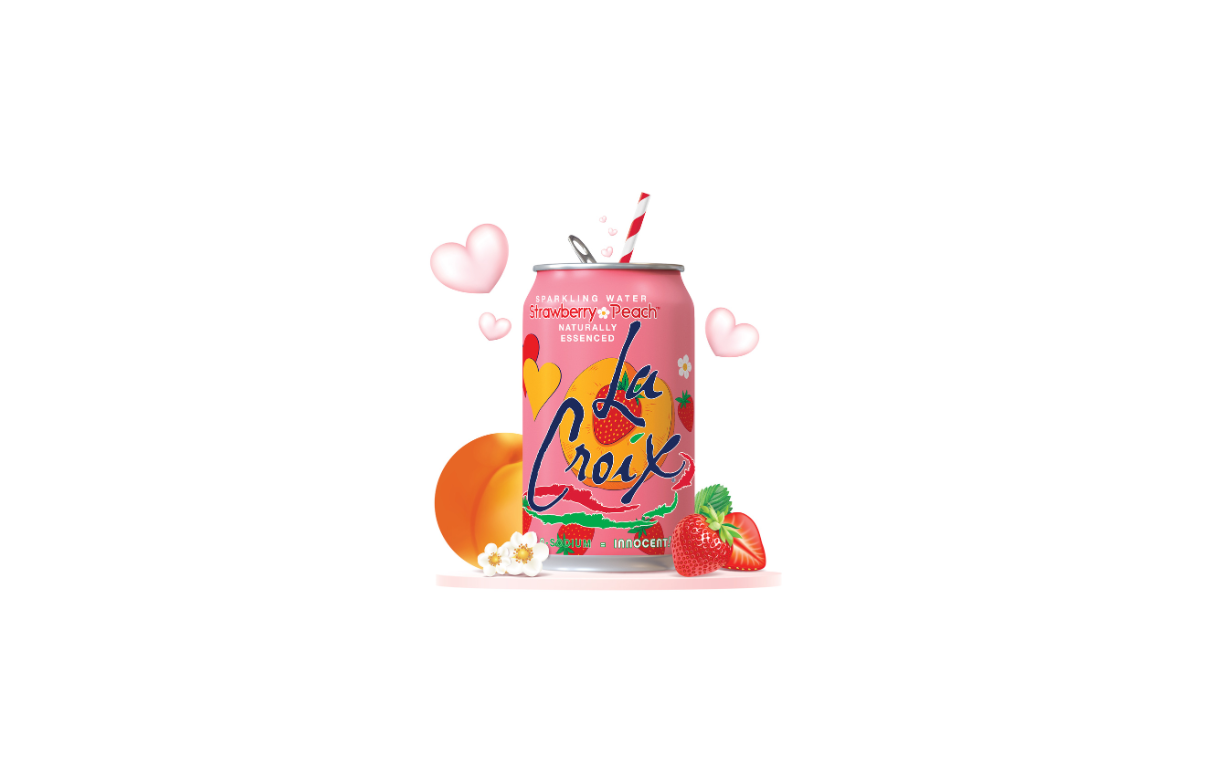 LaCroix unveils new strawberry peach flavour | FoodBev Media