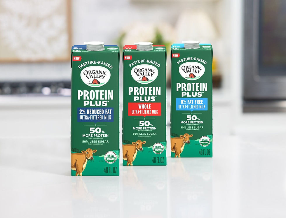 Organic Valley launches Protein Plus ultra-filtered milk