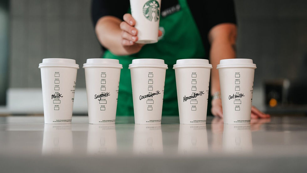 Starbucks to end additional charges for non-dairy milk in US and Canada