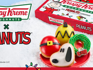 Krispy Kreme launches three new Peanuts-themed doughnuts in first US collaboration