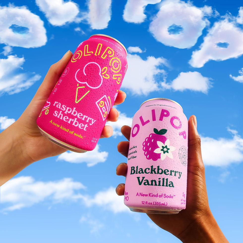 Olipop launches two new berry flavours