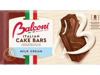 Balconi expands into UK with ambient cake range launch