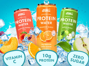 Applied Nutrition introduces new range of sparkling protein water