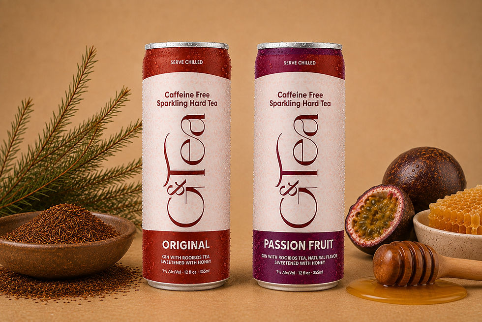 G&Tea launches sparkling hard tea range with gin and rooibos