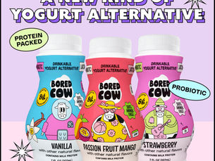 Bored Cow launches “first of its kind” animal-free yogurt