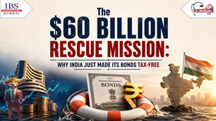 The $60 Billion Rescue Mission: Why India Just Made Its Bonds Tax-Free                                                                      