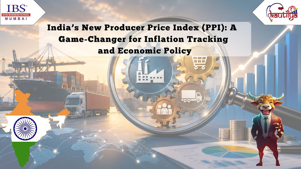 India’s New Producer Price Index (PPI): A Game-Changer for Inflation Tracking and Economic Policy