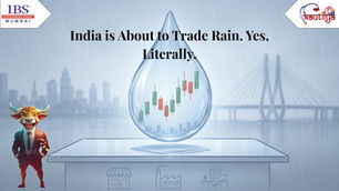 India is About to Trade Rain. Yes, Literally