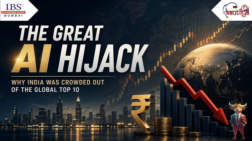 India took 26 years to build a top-10 presence in the world's most tracked index. It took 18 months to lose it.