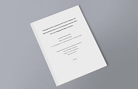 The cover of Rafi's thesis
