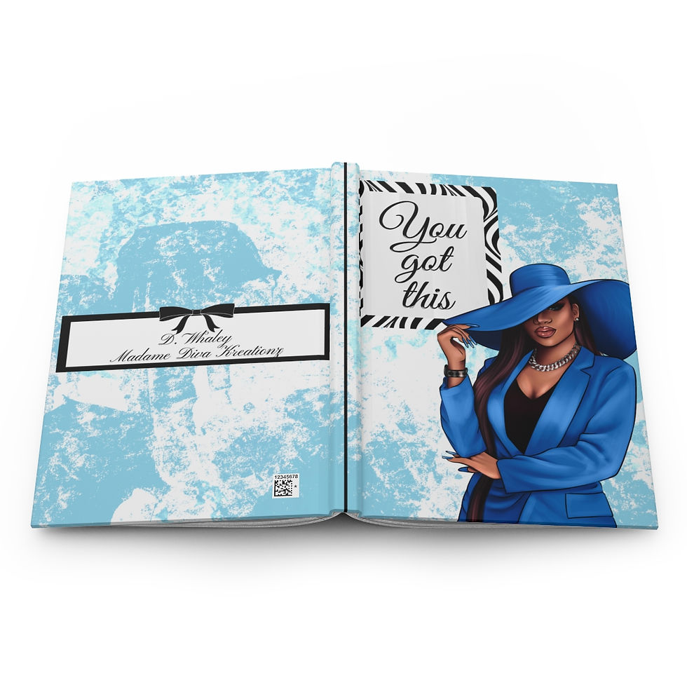 Thumbnail: You Got This (Blue) Hardcover Journal Matte