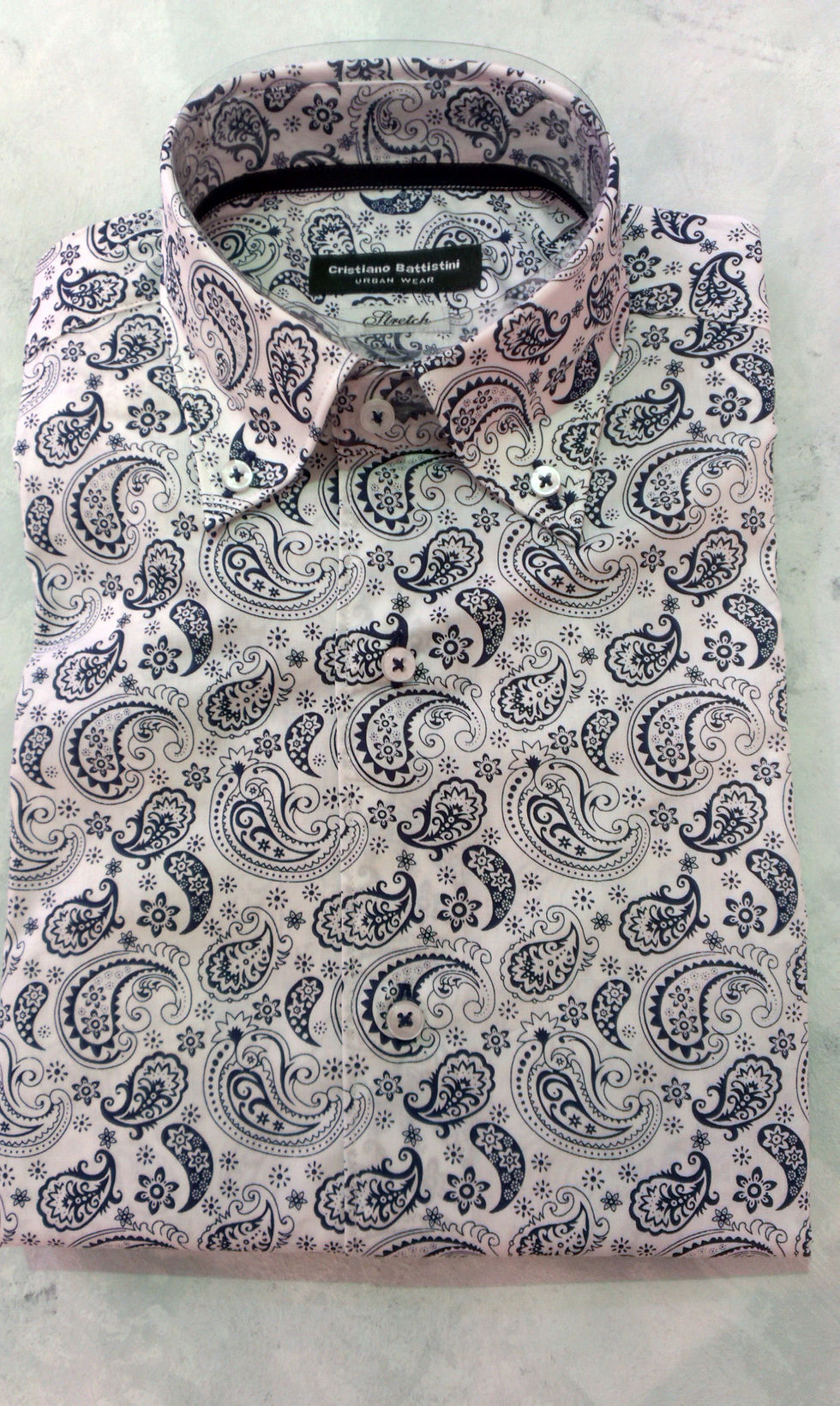 CAMICIA SLIM CRISTIANO BATTISTINI
