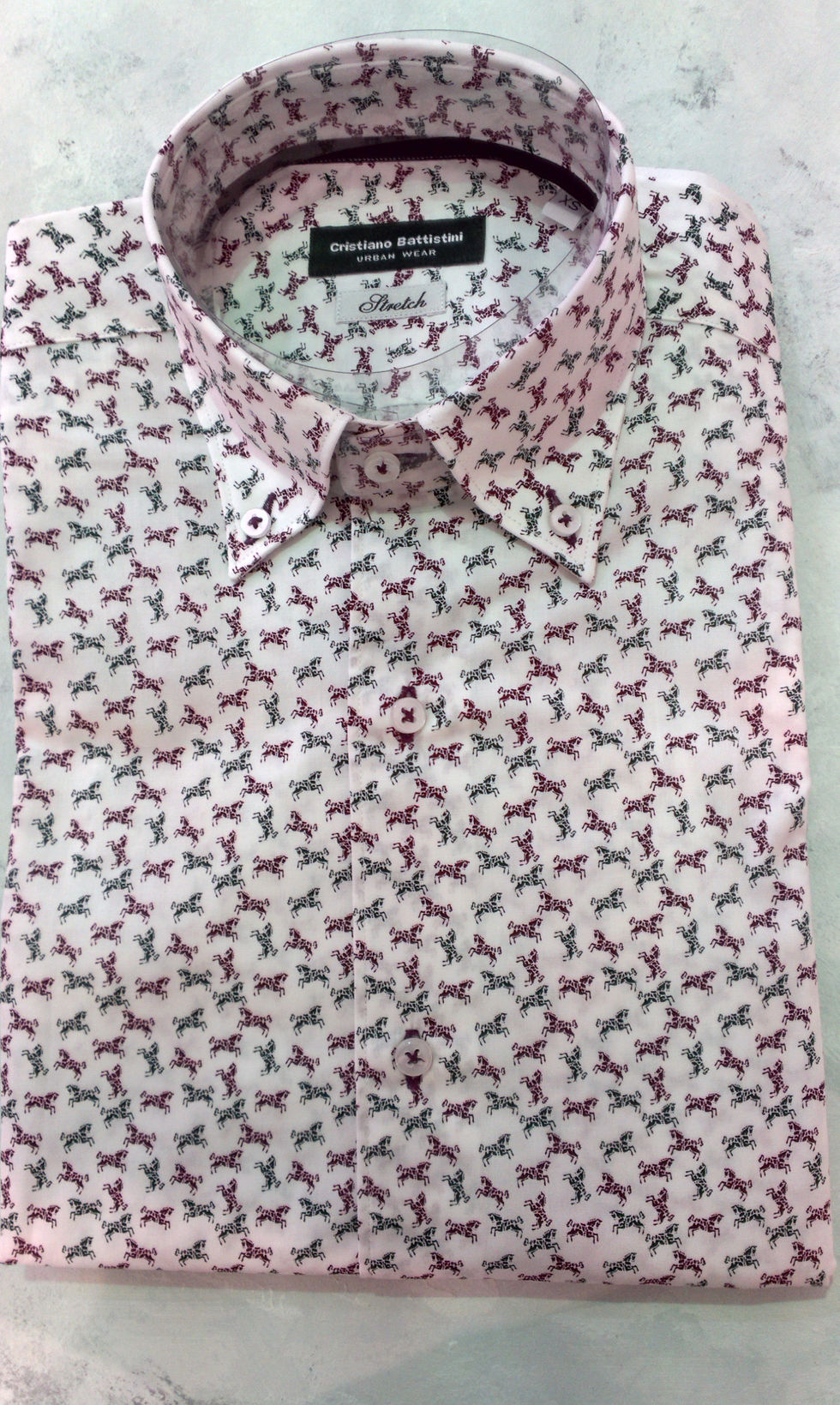 CAMICIA SLIM CRISTIANO BATTISTINI