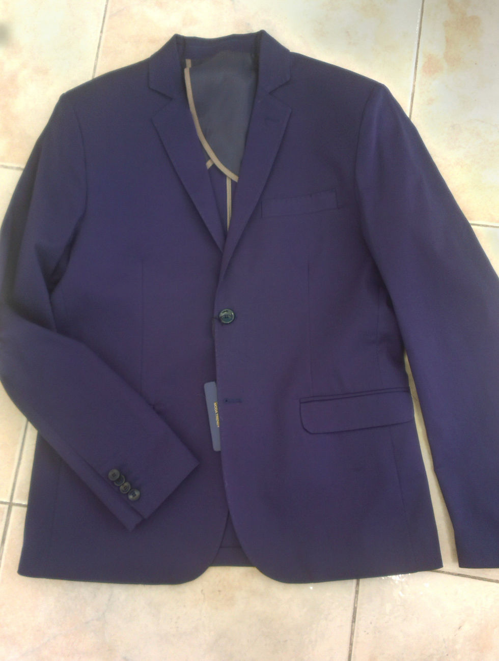 ABITO SLIM FIT COTONE