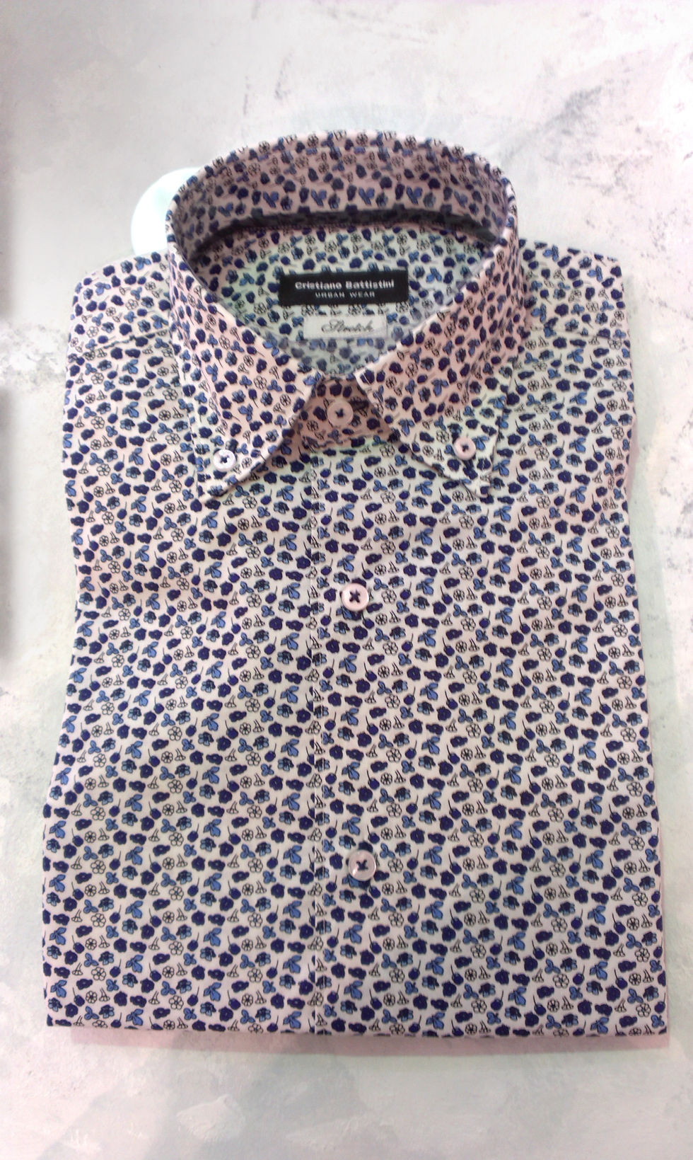 CAMICIA SLIM CRISTIANO BATTISTINI