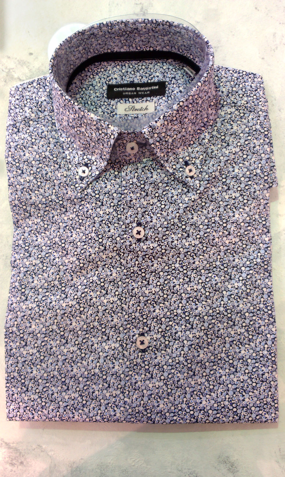 CAMICIA SLIM CRISTIANO BATTISTIN