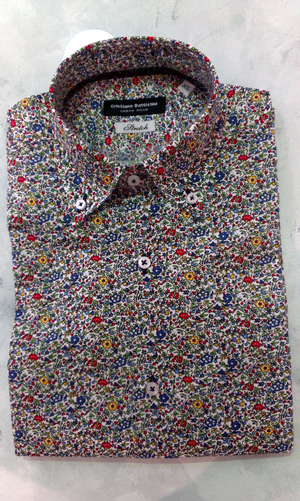 CAMICIA SLIM CRISTIANO BATTISTINI
