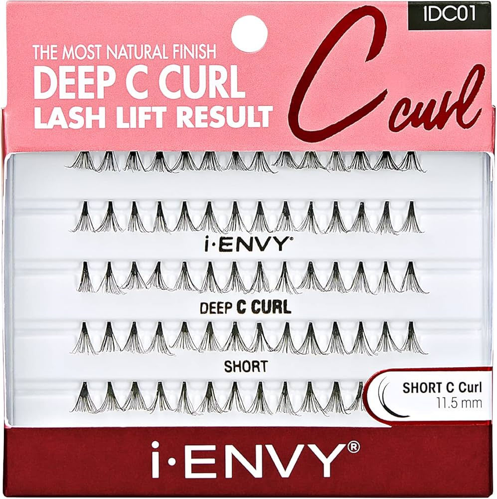 I Envy Deep C Curl Individual Lash Short