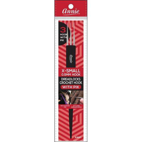 #4997 Annie Dreadlocks Crochet Needle 3-Hook