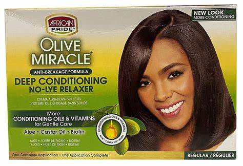 Olive Miracle No Lye Relaxer Regular