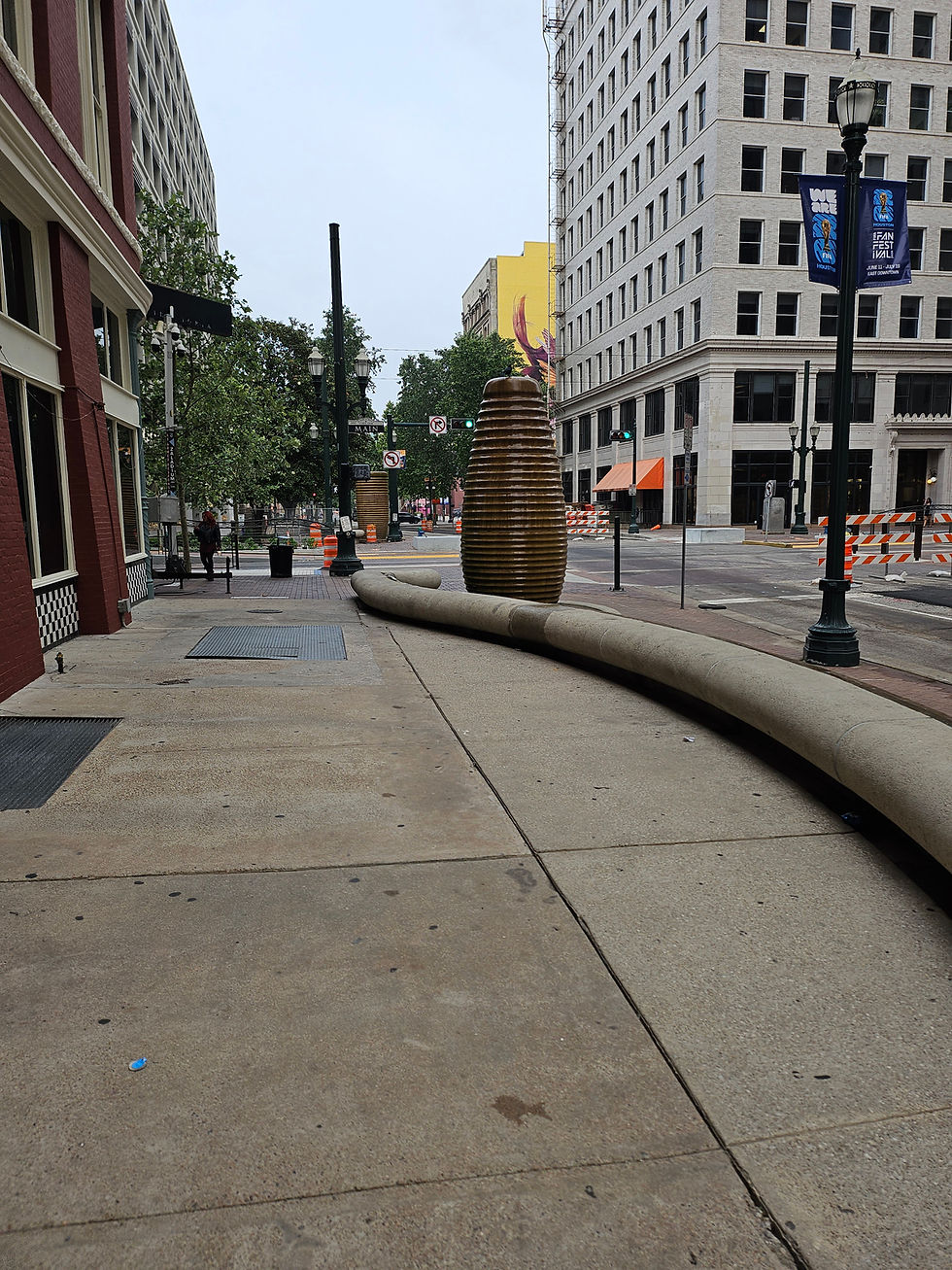 Surpantine Water Feature, On the Way to notsuoH Opening Night - 30 Year Celabration, May 6