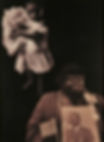 Home Front, digital collage on plexiglass with painted background, 40x 30 y 2011