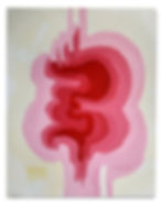 MeltInto One Another-Verschmelzen, 2015, acrylic, 30 x 24 in. WEB