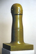 Roman, cast bronze, 14 x 7 x 7 in, 36 x 18 x 18 cm, 1990.jpg