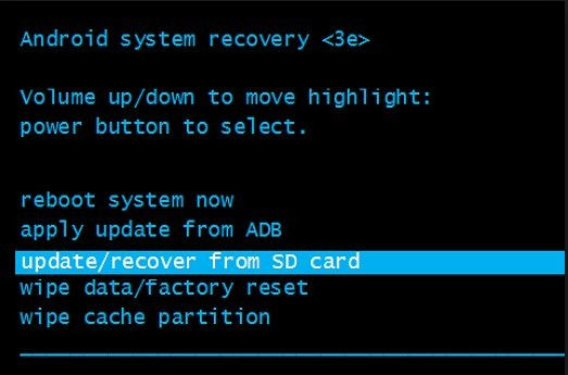 Recovery Stock Para Alcatel Idol Mini 6012