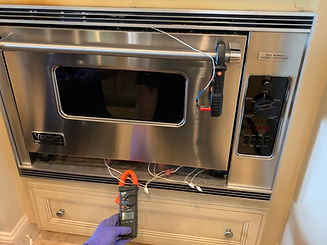 Viking Double Single Oven Built In the W