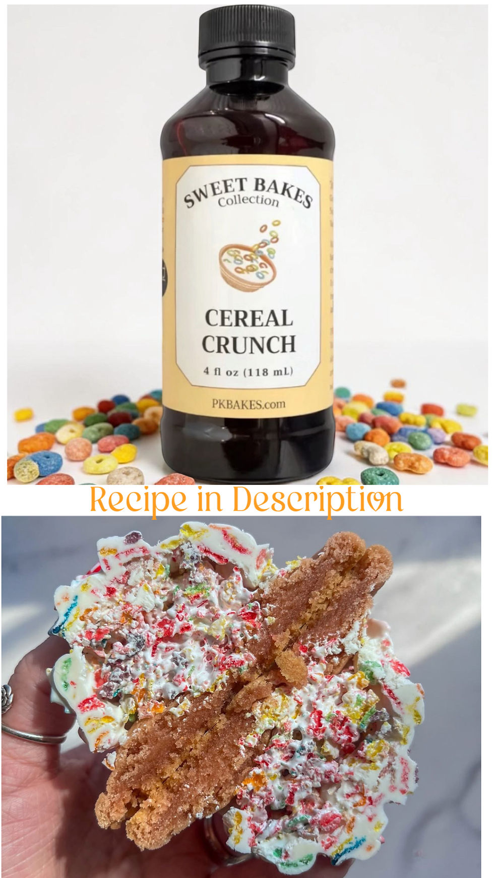 PK Elixirs CEREAL CRUNCH, PK ELIXIRS, PK ELIXIRS BY PORSHA KIMBLE, PK ELIXIR, FRUITY CEREAL FLAVORING, BAKING FLAVORS
