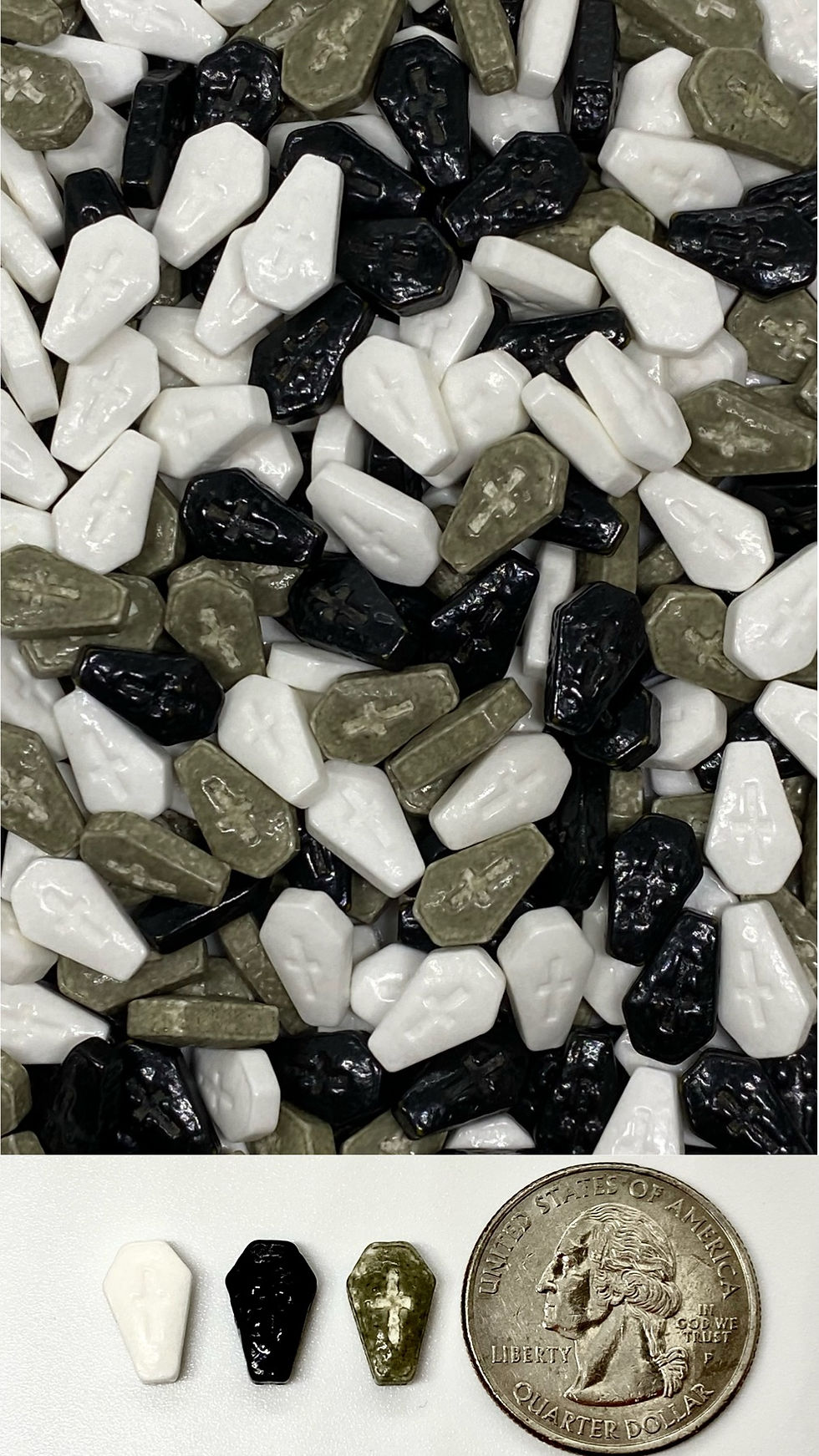 ⚰️ Mini Coffin Sprinkles ⚰️, (SAMPLE SIZE)