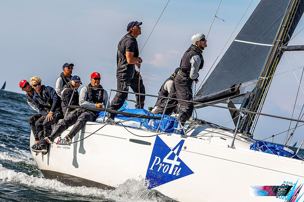 Team Pro4U First 36.7 of Patrik Forsberg - Short Offshore Race Day powered by Pantaenius © Alexela ORC Worlds 2021 | ZGN