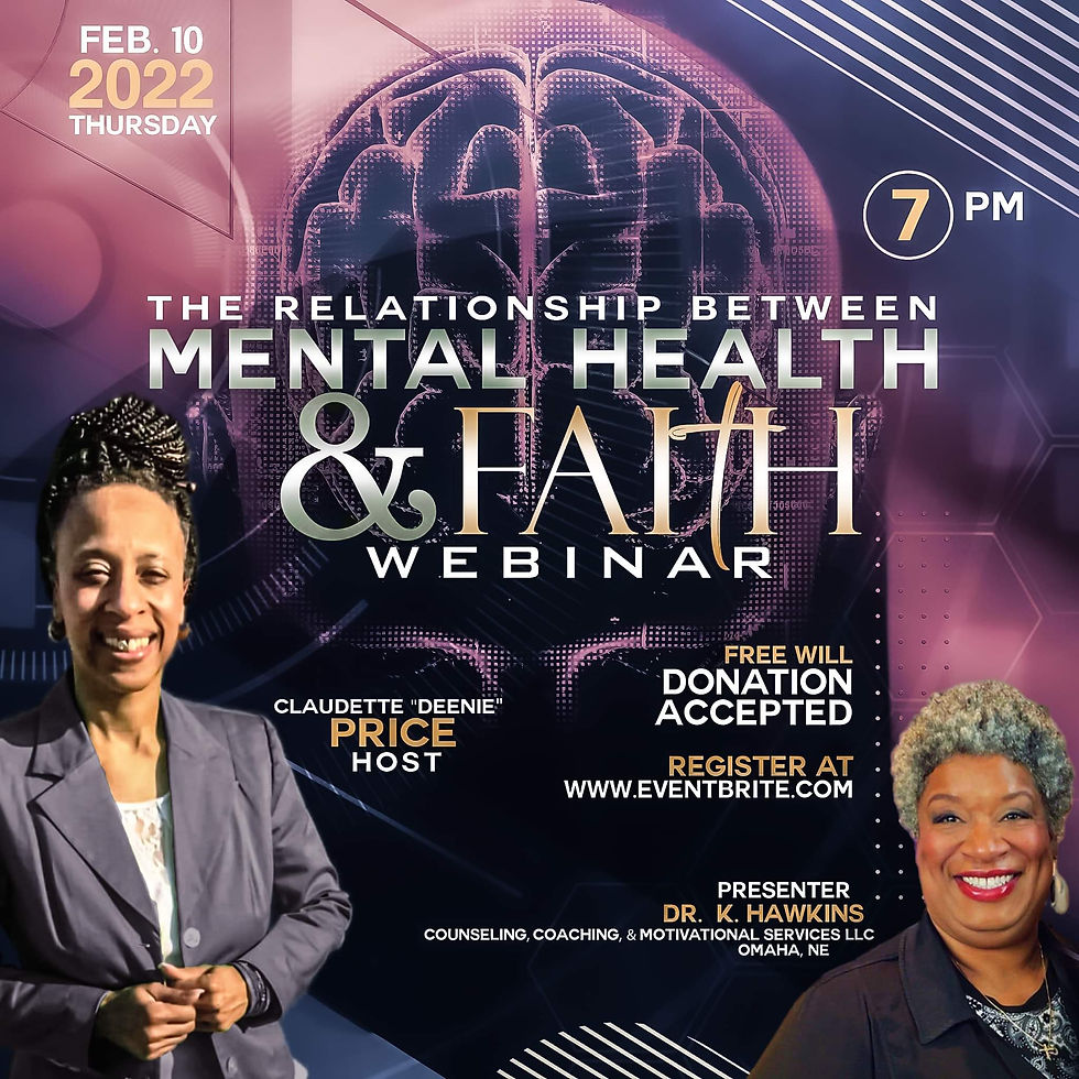The Mental Health and Faith Webinar