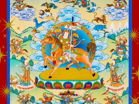 Happy Holidays! May Everything Be Auspicious for the Awakening of All Beings!