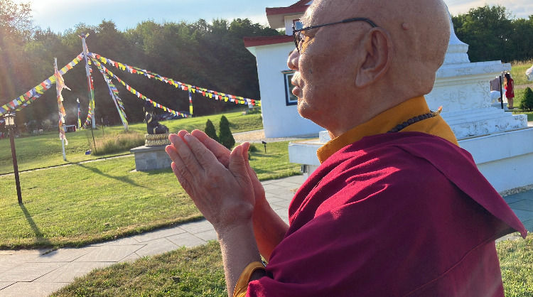 Photos from another amazing, surprising day at Padma Samye Ling on July 10, 2025!