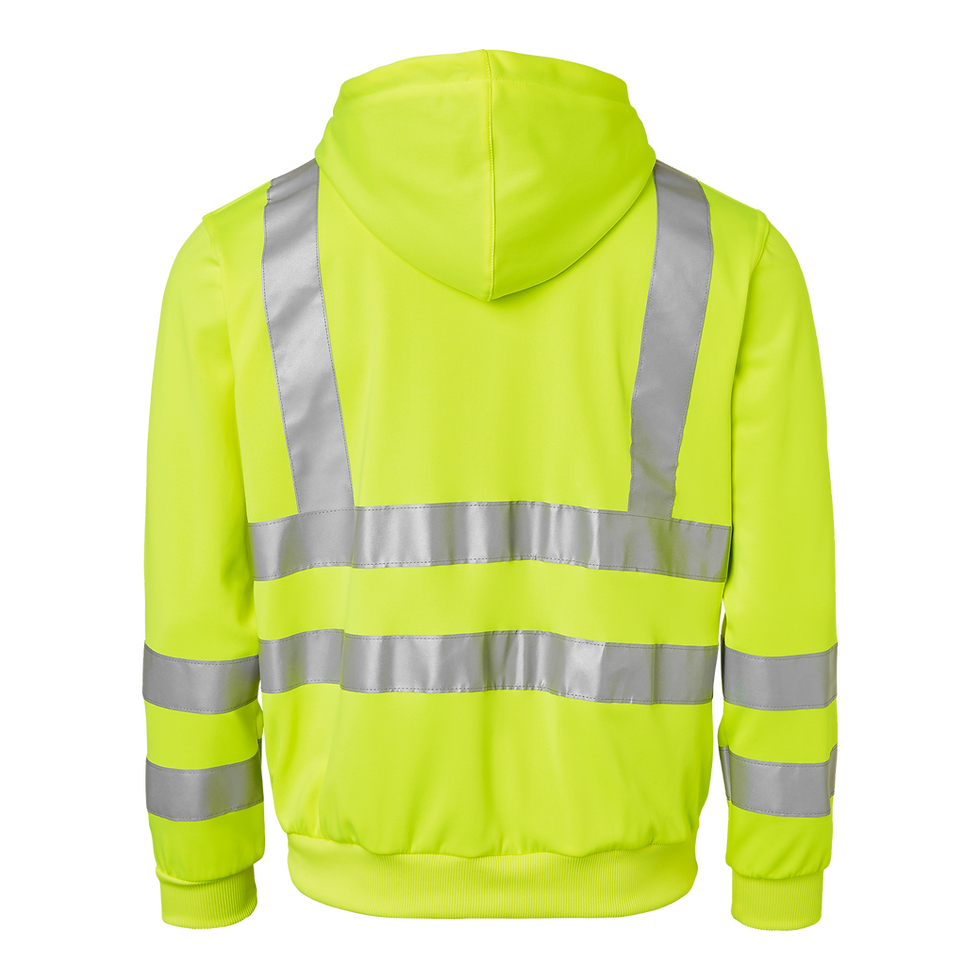Miniatyrbild: Zip hoodie varsel