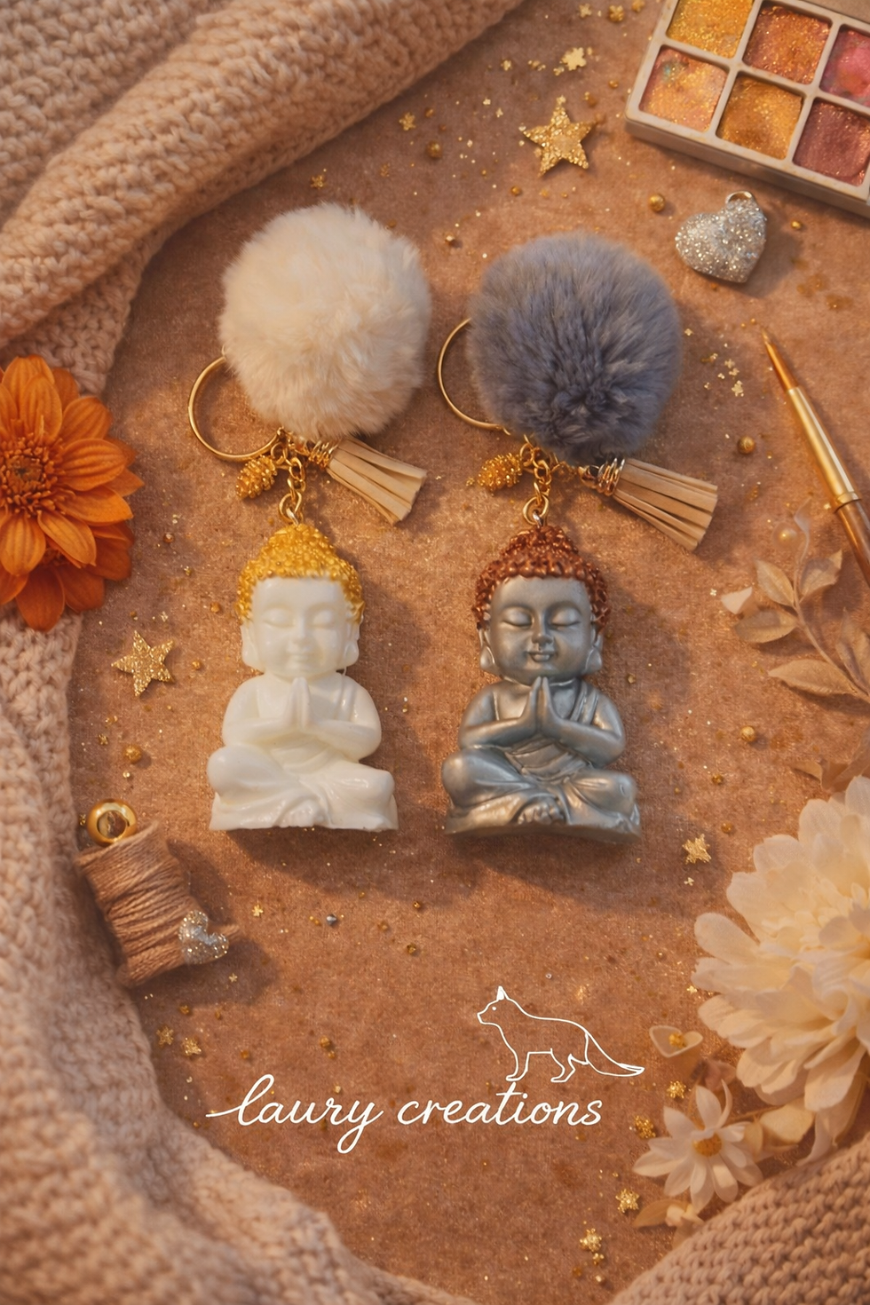 Miniature : Les Gardiens de L'Harmonie - Duo Bouddha Pompon