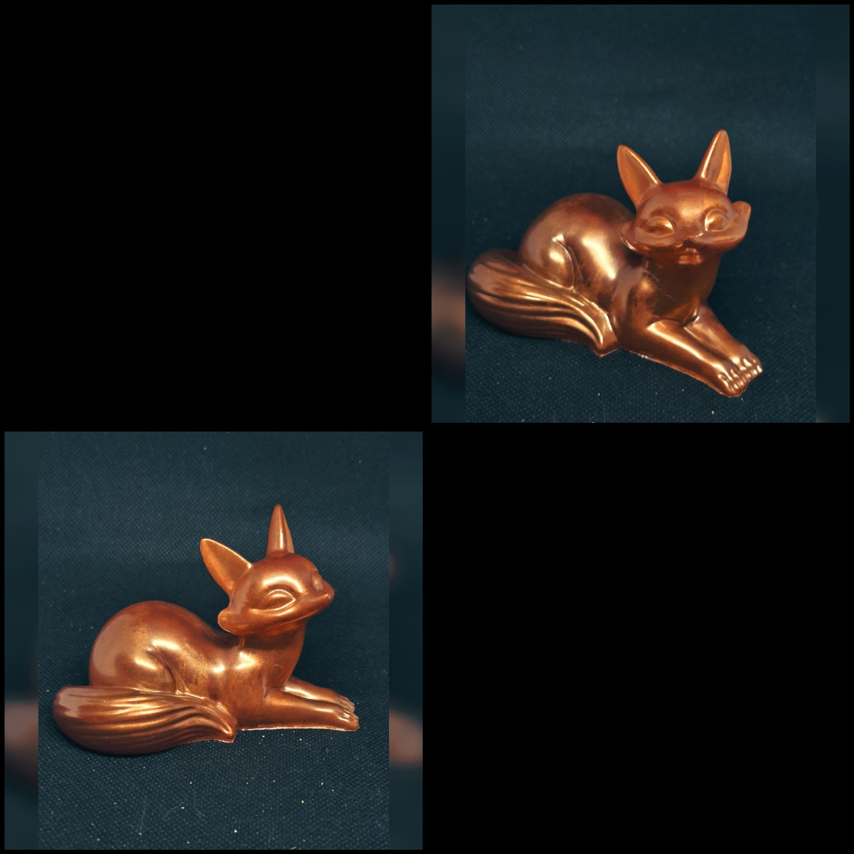 Figurine Renard Couché