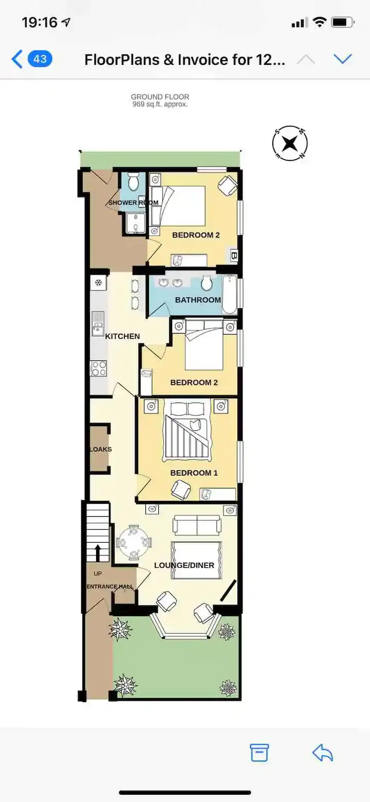 Little Fistral Floor Plan