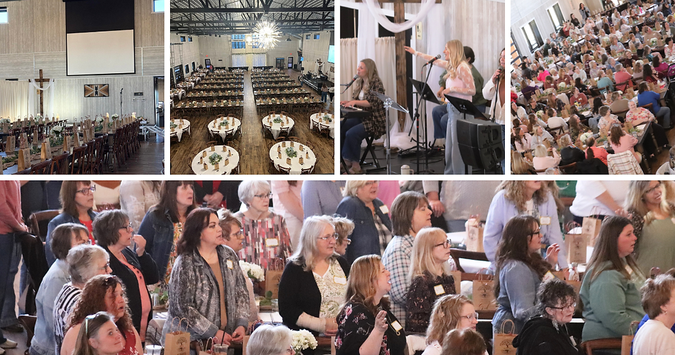 Up North Women's of Faith's first women's gathering. April 25th, 2025.