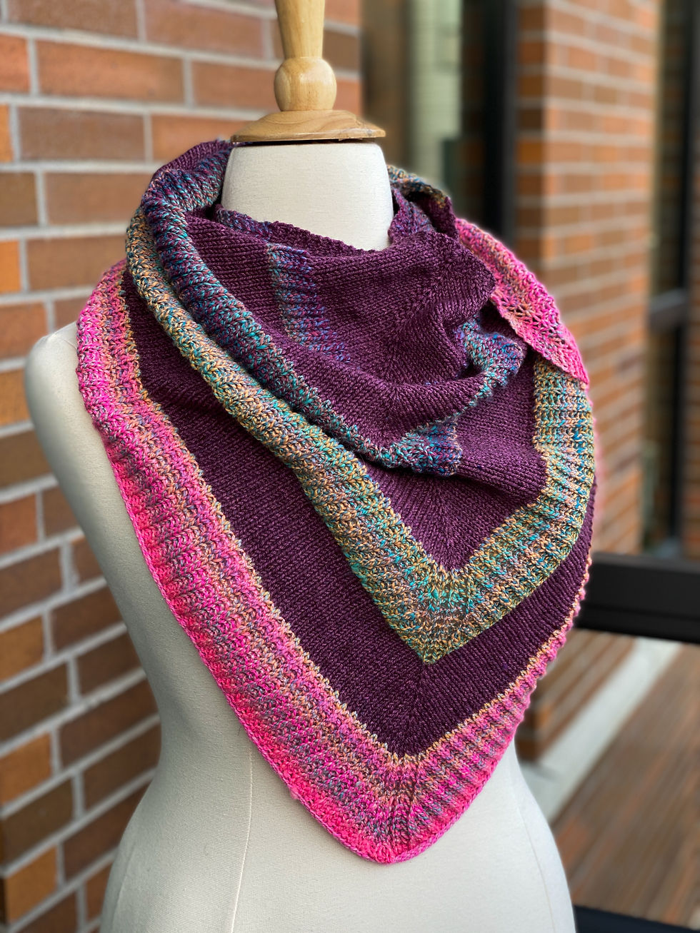 Fall Sunset Shawl PDF