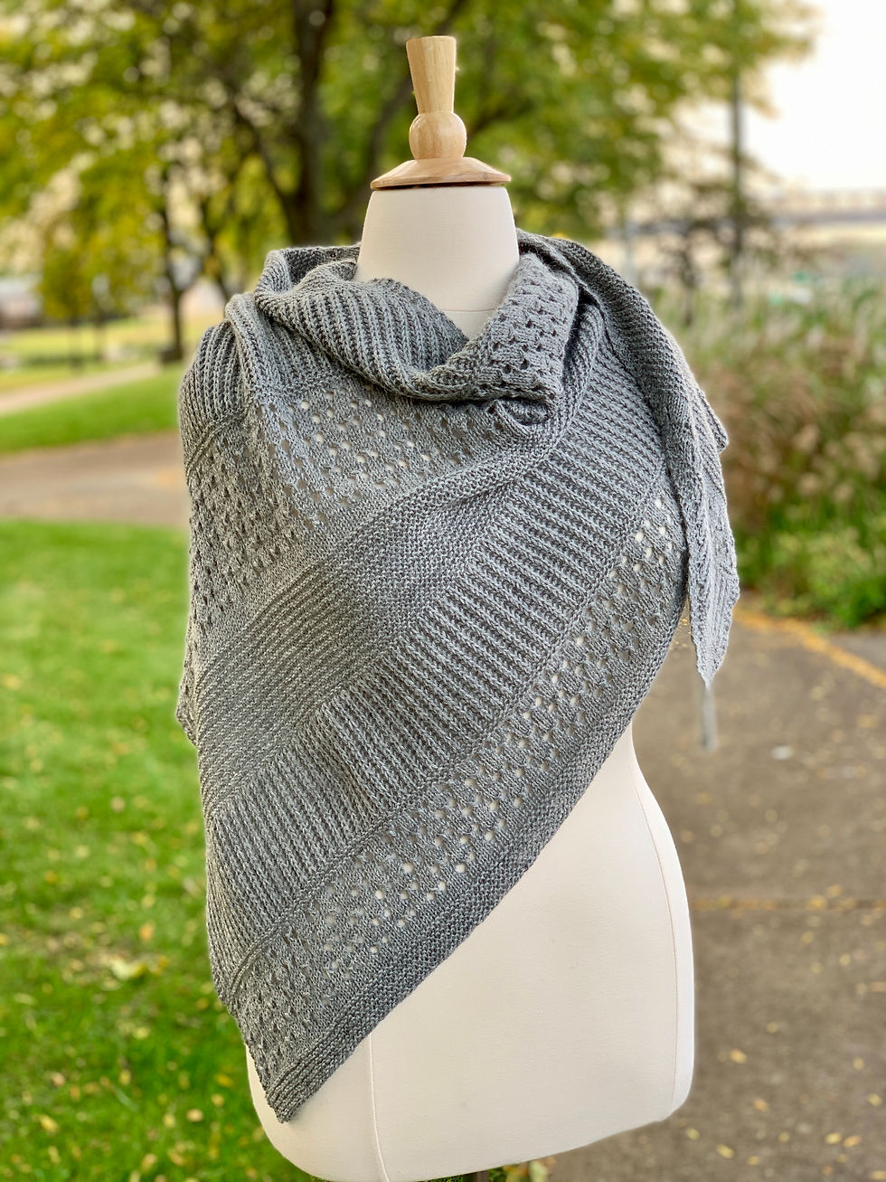 Thumbnail: Eckert Street Shawls Collection PDF Pattern