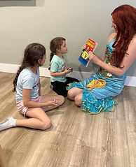 Ariel with her two fishes