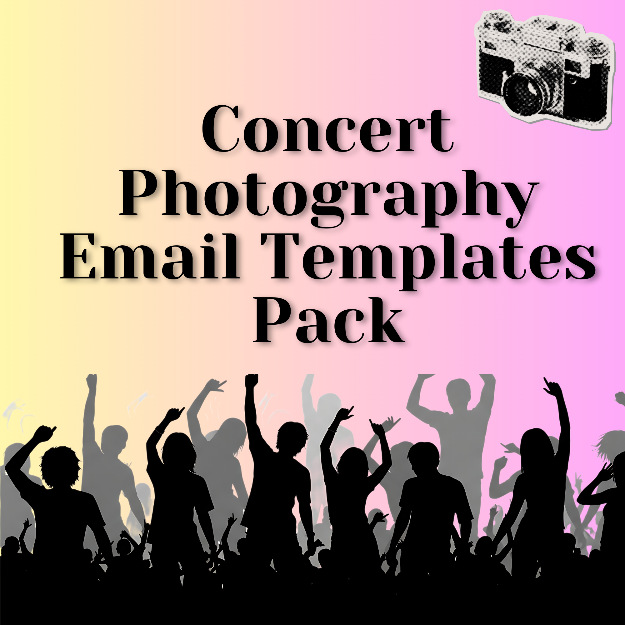 Concert Photographer Email Templates Pack