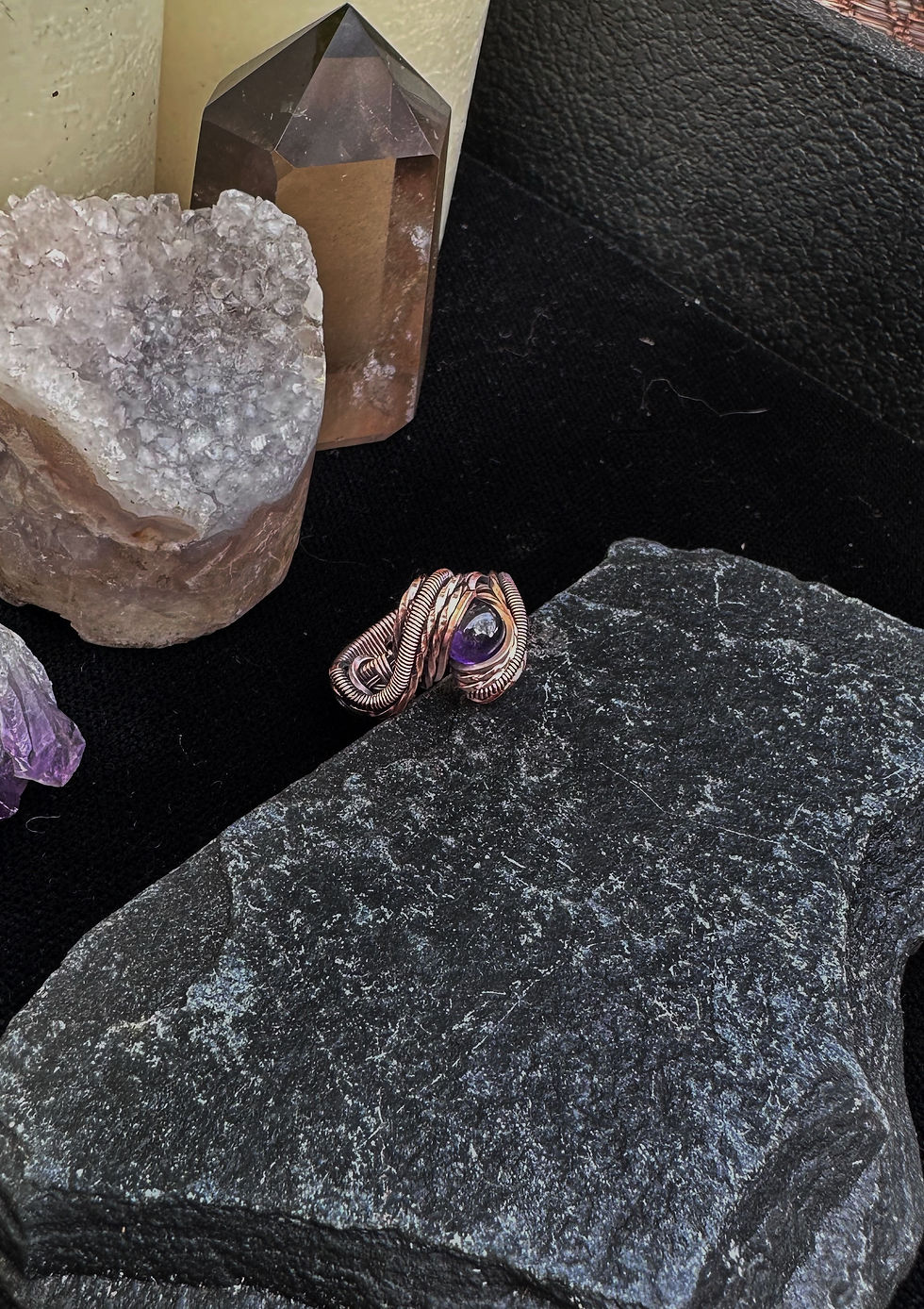 Thumbnail: Amethyst Ring - Size 3