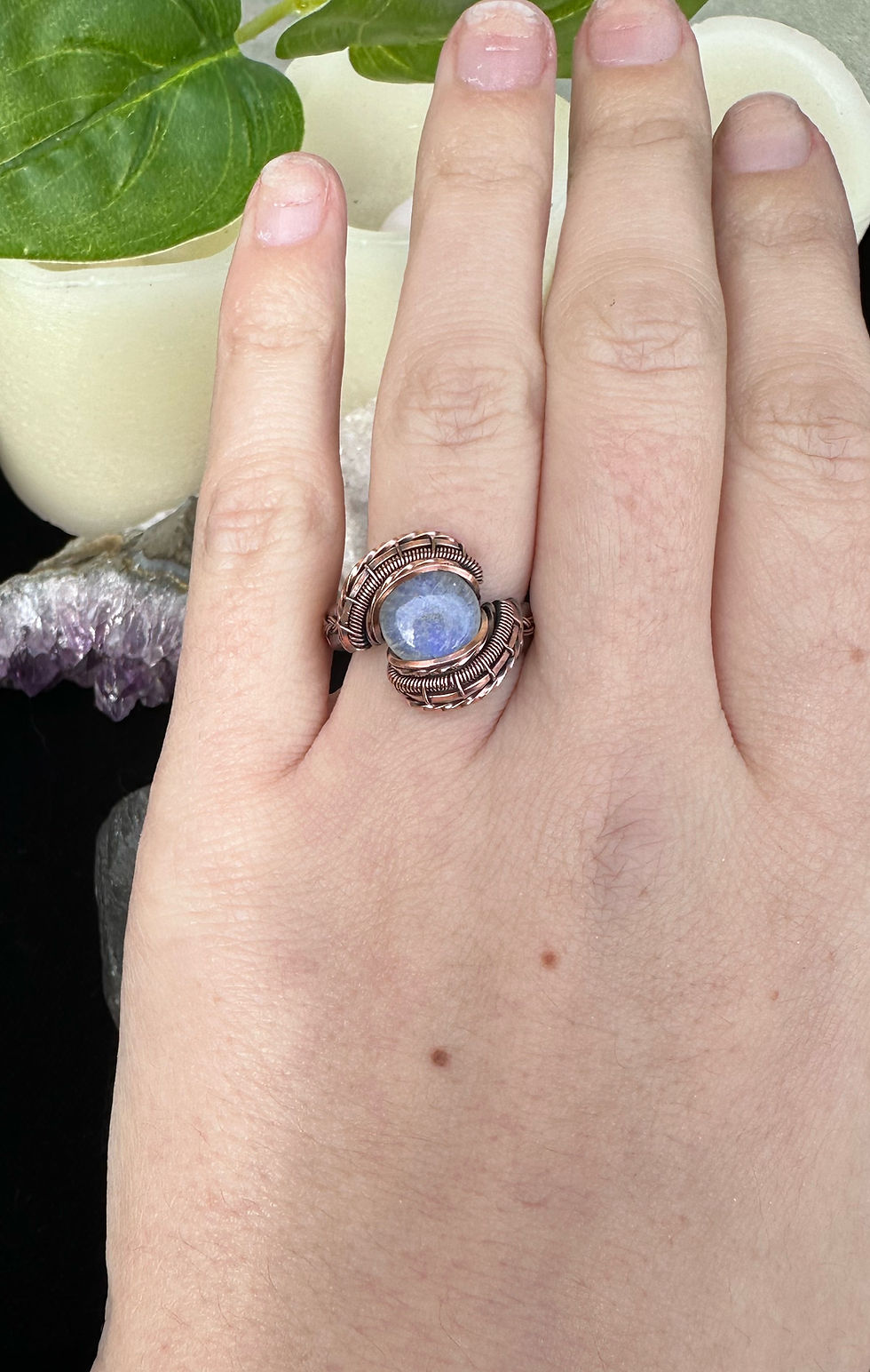 Thumbnail: Moonstone Ring - Size 5.5
