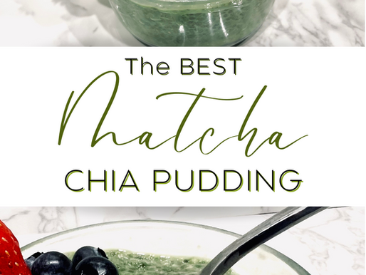Chia Matcha Pudding Recipeπ΅
