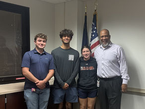 Julian Dorr, Adam Cheek, Gabby Frye, Dr. Major Warner