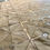 Thumbnail: gray patchwork hide rug